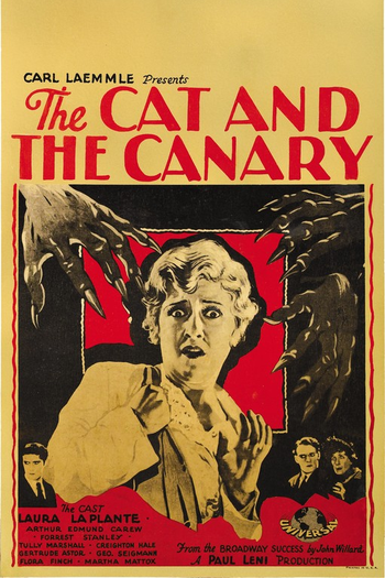  de Filme O Gato e o Canário (1927)