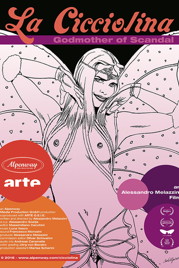 Poster de Filme Cicciolina - Madrinha do Escândalo (2016)