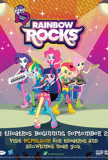 My Little Pony: Garotas de Equestria - Rainbow Rocks - Poster / Capa / Cartaz - Oficial 3