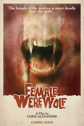 Poster de Filme Female Werewolf (2015)