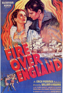 Fogo Sobre a Inglaterra - Poster / Capa / Cartaz - Oficial 1