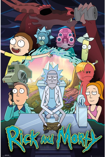 Rick and Morty (4ª Temporada) - Poster / Capa / Cartaz - Oficial 5