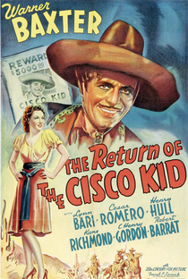 A Volta de Cisco Kid - Poster / Capa / Cartaz - Oficial 2
