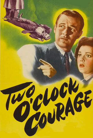 Poster 2 de Filme Two O'clock Courage (1945)