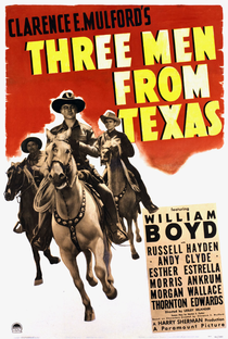 Três Homens do Texas - Poster / Capa / Cartaz - Oficial 1