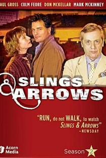 Slings & Arrows (2ª  temporada) - Poster / Capa / Cartaz - Oficial 1