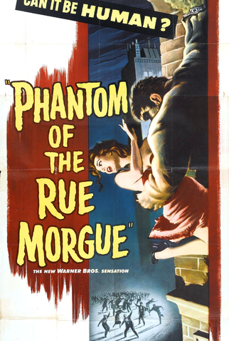 Poster 3 de Filme O Fantasma da Rua Morgue (1954)