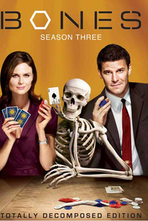 Bones (3ª Temporada) - Poster / Capa / Cartaz - Oficial 1