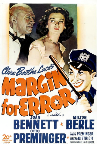 Poster 1 de Filme Um Pequeno Erro (1943)