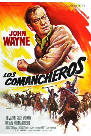 Poster 2 de Filme Os Comancheros (1961)