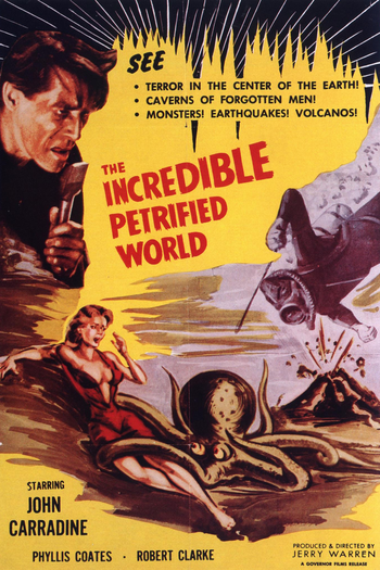 Poster de Filme The Incredible Petrified World (1957)