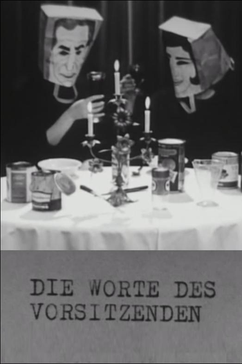 Poster de Curta As Palavras do Presidente (1969)