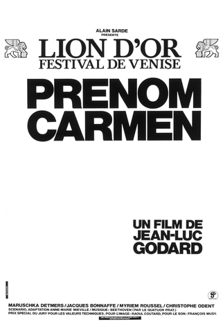 Poster 8 de Filme Carmen de Godard (1983)