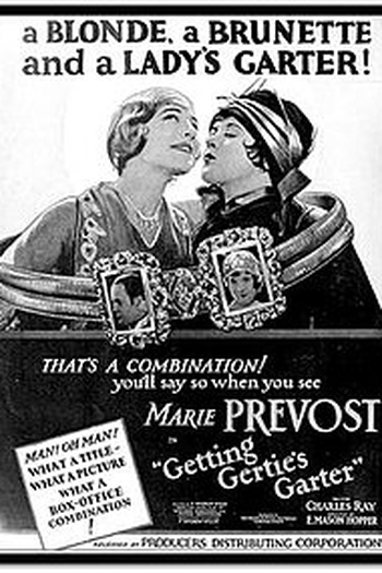 Poster de Filme Getting Gertie’s Garter (1927)