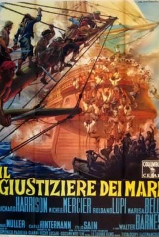Poster 1 de Filme O Vingador dos Sete Mares (1962)