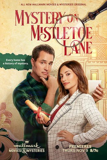 Poster de Filme Mistério em Mistletoe Lane (2023)
