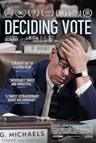 Poster 1 de Curta Deciding Vote (2023)