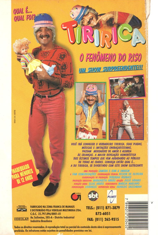 Poster 2 de Filme Tiririca - Qual É, Qual Foi...? (1996)