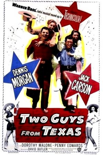 Poster de Filme Dois Aventureiros do Texas (1948)