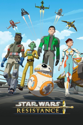 Poster de Franquia Star Wars Resistance (2018)
