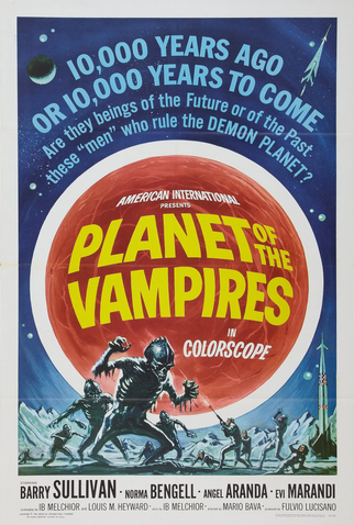 Poster 9 de Filme O Planeta dos Vampiros (1965)