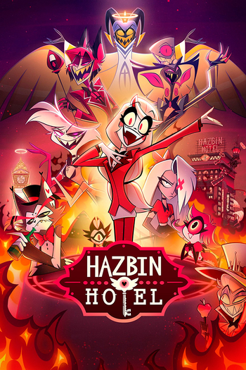 Poster de Franquia Hazbin Hotel (2024)
