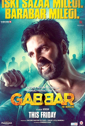 Poster 6 de Filme Gabbar is Back (2015)