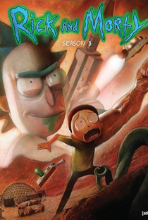 Rick and Morty (3ª Temporada) - Poster / Capa / Cartaz - Oficial 2