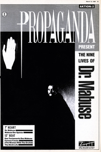 Poster de Curta Propaganda: Dr. Mabuse (1984)
