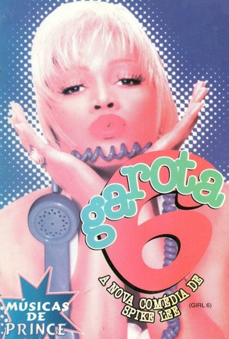 Poster 2 de Filme Garota 6 (1996)
