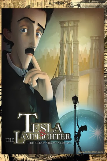 Poster de Curta Tesla and the Lamplighter (2014)