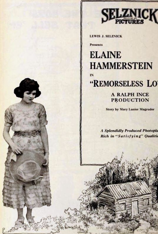 Poster 1 de Filme Remorseless Love (1921)
