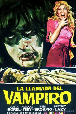 Poster 2 de Filme La Llamada del Vampiro (1972)