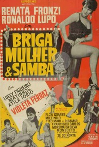 Poster 1 de Filme Briga, Mulher e Samba (1960)