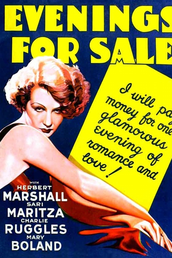 Poster de Filme Cavalheiro de Aluguel (1932)