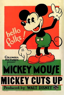 Mickey Cuts Up - Poster / Capa / Cartaz - Oficial 1