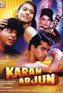 Karan Arjun - Poster / Capa / Cartaz - Oficial 1