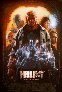 Hellboy - Poster / Capa / Cartaz - Oficial 2