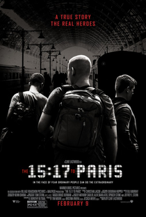 15h17: Trem Para Paris - Poster / Capa / Cartaz - Oficial 4