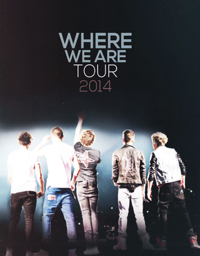 where we are tour poster