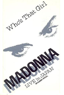 Madonna - Who's That Girl - Live Japan - Poster / Capa / Cartaz - Oficial 2