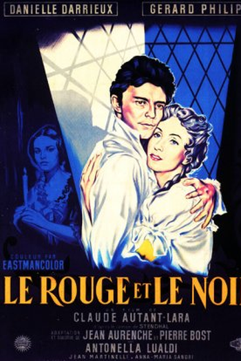 Poster de Filme O Vermelho e o Negro (1954)