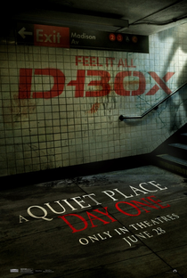 Um Lugar Silencioso: Dia Um - Poster / Capa / Cartaz - Oficial 10
