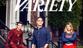 Flash e Supergirl juntos na revista Variety