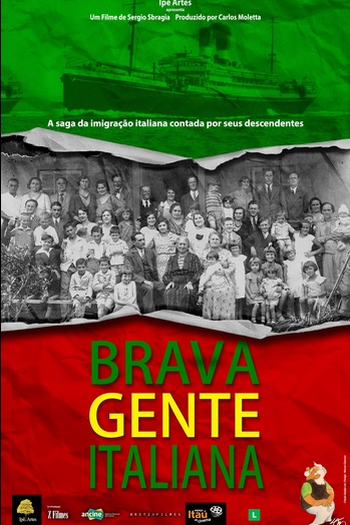 Poster de Filme Brava Gente Italiana (2015)