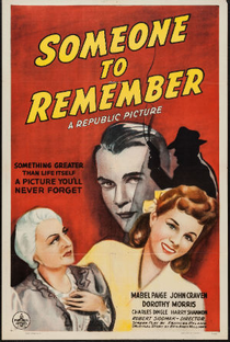 Someone to Remember - Poster / Capa / Cartaz - Oficial 1