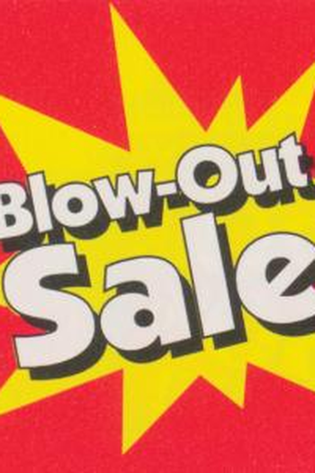 Poster de Curta Blow Out Sale (2010)