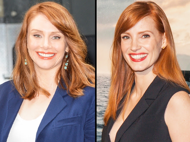 Confissões das estrelas: Jessica Chastain revela que já se passou por Bryce Dallas Howard  –  Película Criativa