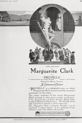  de Filme Prunella (1918)