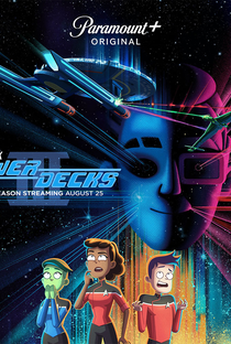 Star Trek: Lower Decks (3ª Temporada) - Poster / Capa / Cartaz - Oficial 1